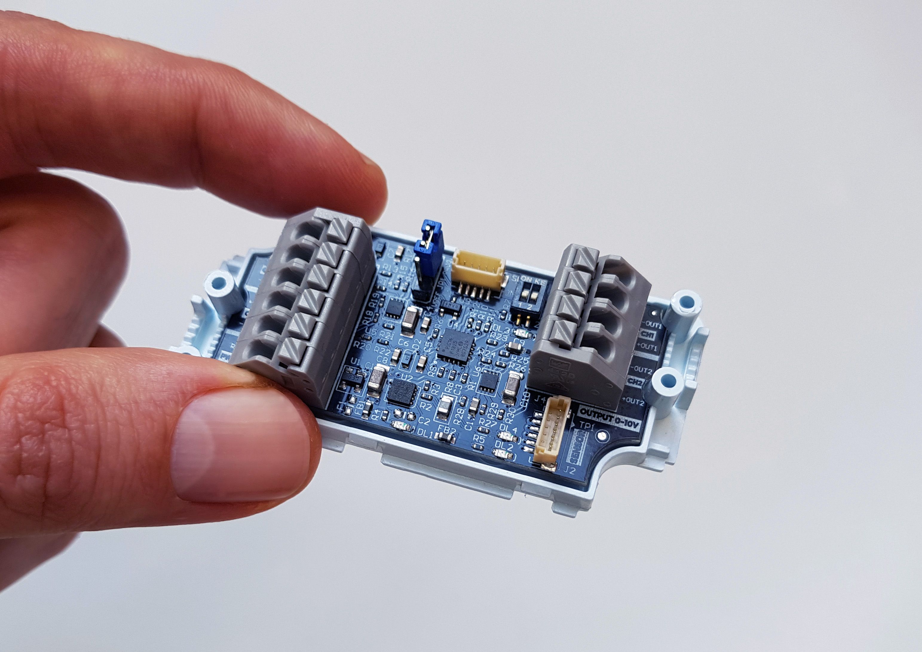 control por gestos para drivers 1-10v