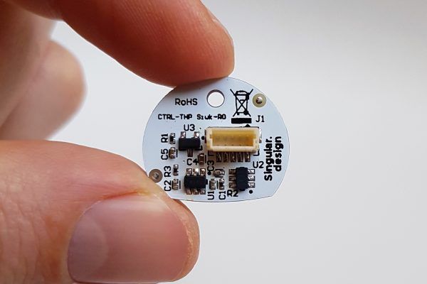 Diseño sensor táctil capacitivo