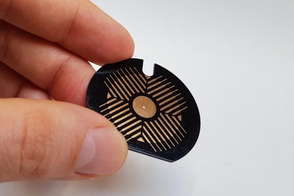 Diseño sensor táctil capacitivo